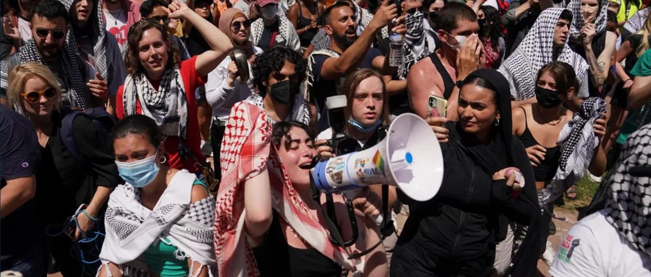 چراغ سبز القاعده و خامنه‌ای به معترضان چفیه‌پوش در دانشگاه‌های امریکا