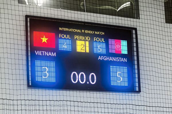 تیم ملی فوتسال افغانستان در نخستین دیدار تدارکاتی مقابل ویتنام به پیروزی رسید