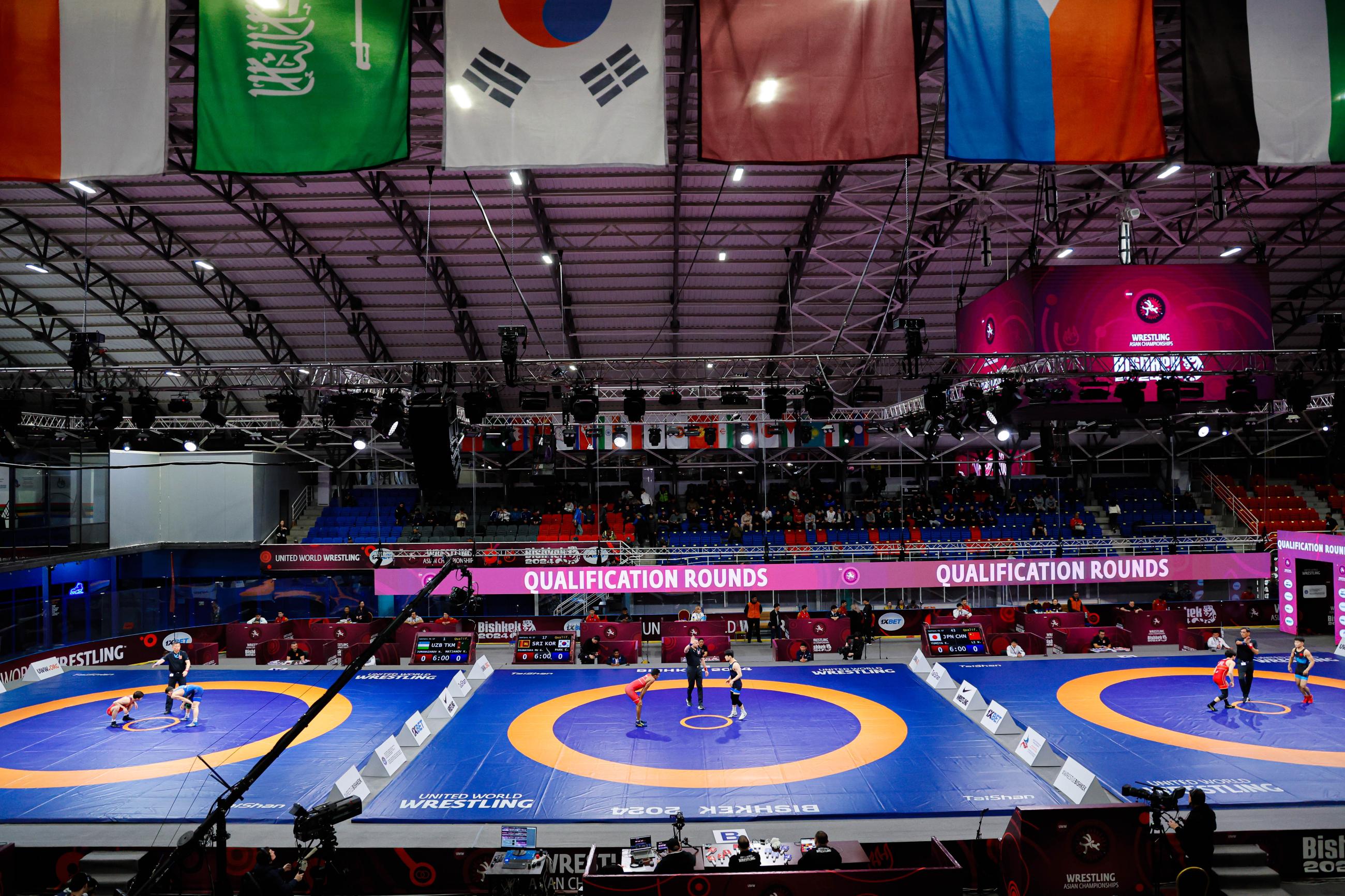 رقابت‌های کشتی آزاد بزرگ‌سالان آسیا با قهرمانی ورزشکاران ایران به پایان رسید