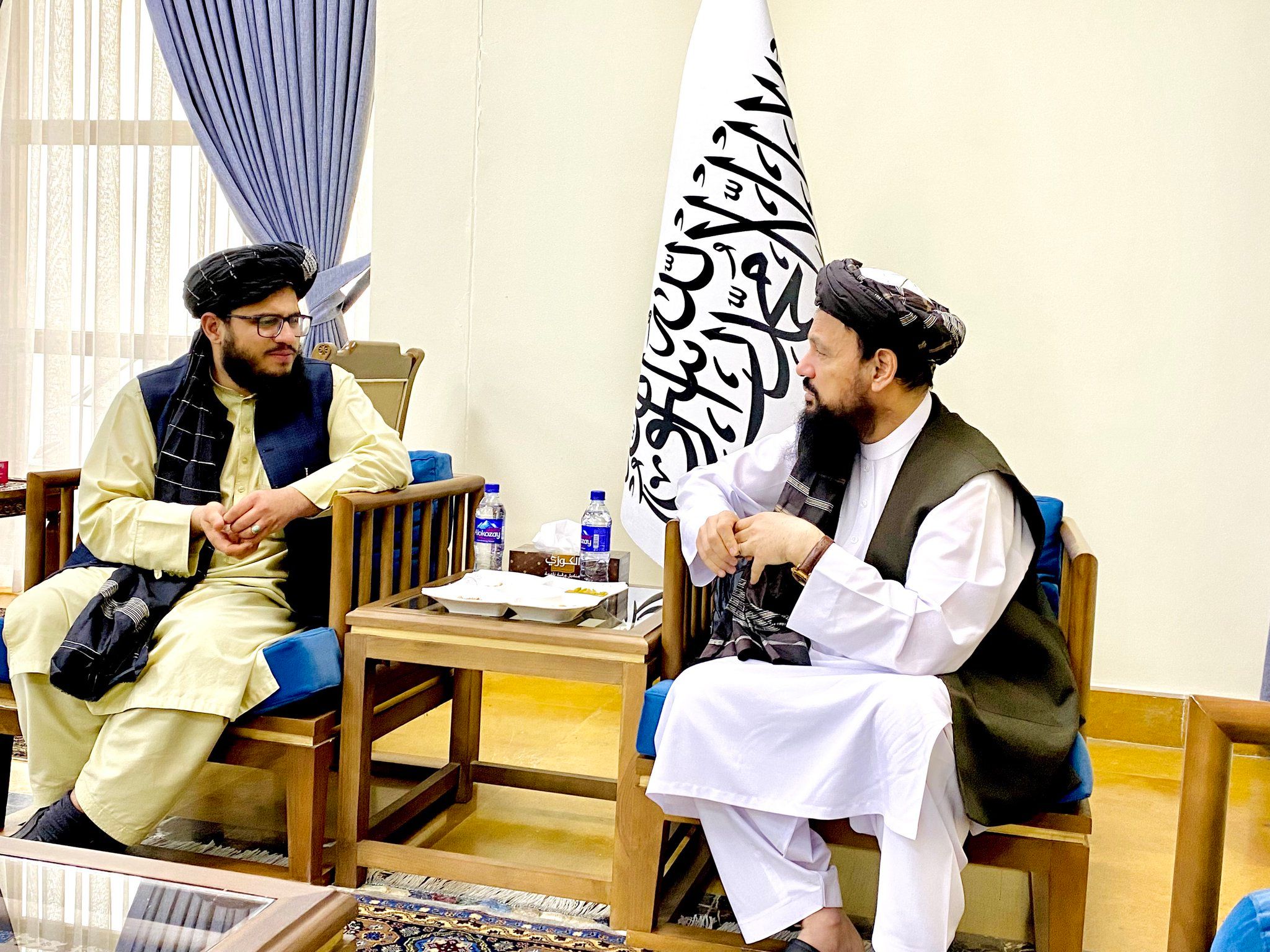 د طالبانو د اوبو او برېښنا وزیر زوي عارف الله منصور 