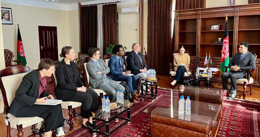 سفیر افغانستان در تاجیکستان از دیدار با هیاتی از مجلس نمایندگان امریکا در دوشنبه خبر داد