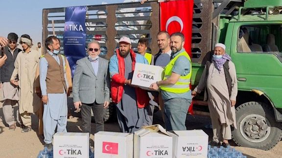 کاردار سفارت ترکیه در افغانستان از مناطق زلزلهزده هرات دیدن کرد