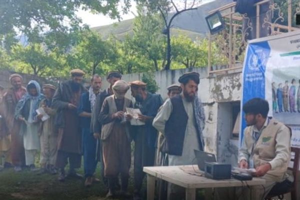د خوړو نړۍوال پروګرام په بغلان کې له ۵۰۰ بېوزله کورنیو سره مرسته کړې