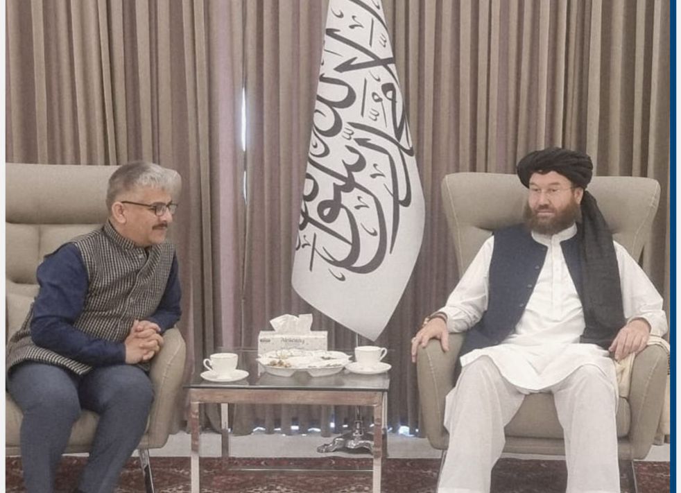 وزیر زراعت طالبان به هند رفت
