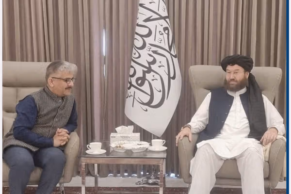 وزیر زراعت طالبان به هند رفت