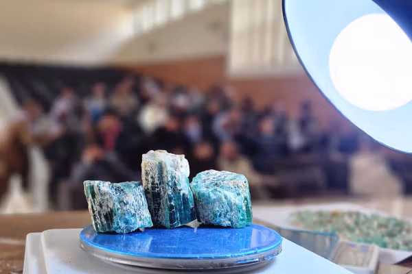 د پنجشېر څه باندې ۳۶۰۰ قیراطه زمرد په یوې داوطلبۍ کې وپلورل شول