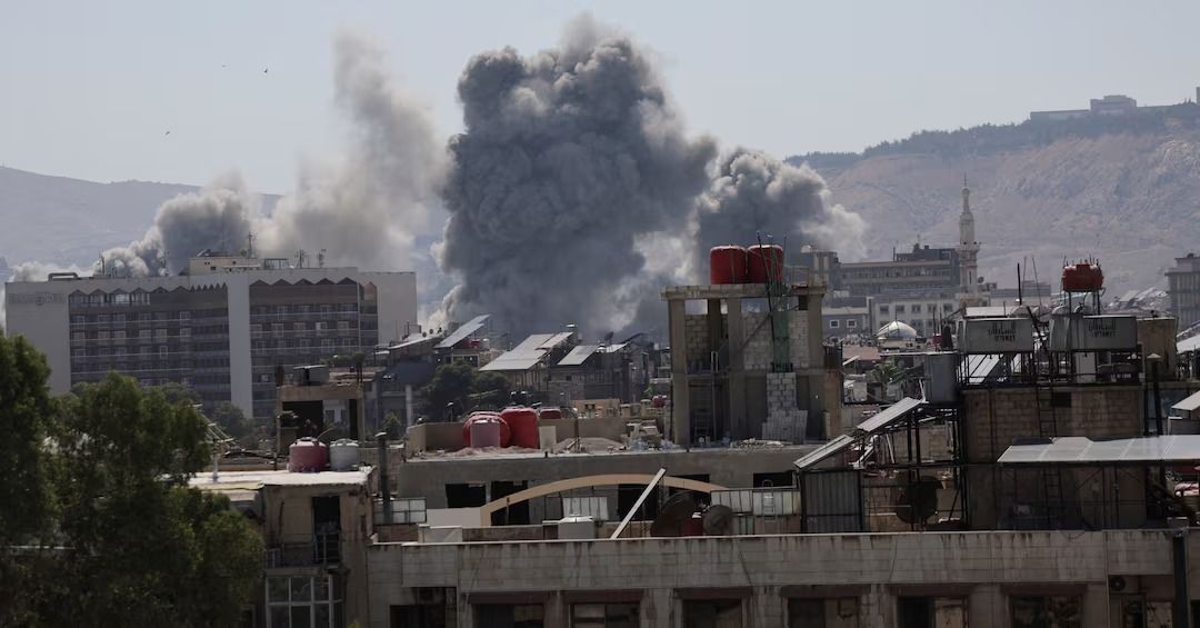 اسرائیل به اهداف نظامی اطراف کاخ ریاست‌جمهوری سوریه حمله کرد