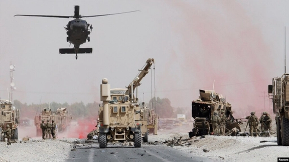 کندهار کې د بهرنیو ځواکونو پر کاروان د شوي ځانمرګي برید انځور