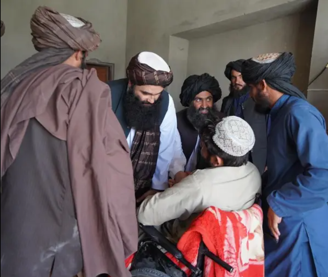 Treat Disabled Fighters Abroad If It Is Not Possible in Afghanistan, Says Haqqani