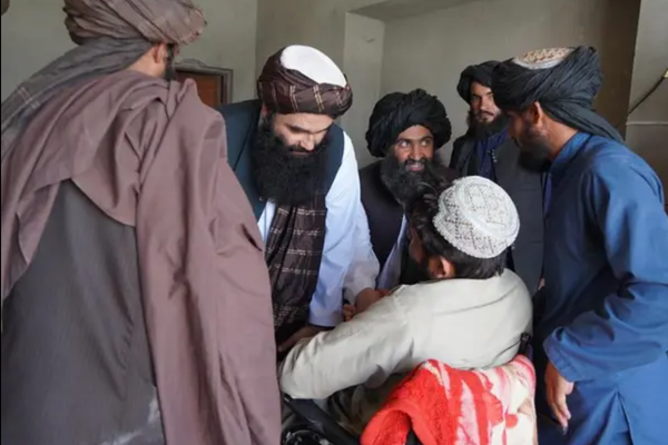 Treat Disabled Fighters Abroad If It Is Not Possible in Afghanistan, Says Haqqani