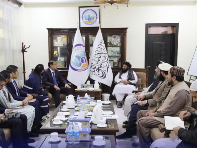 طالبان تعبر عن استيائها من تأخر الشركة الصينية في استخراج منجم مس عينك