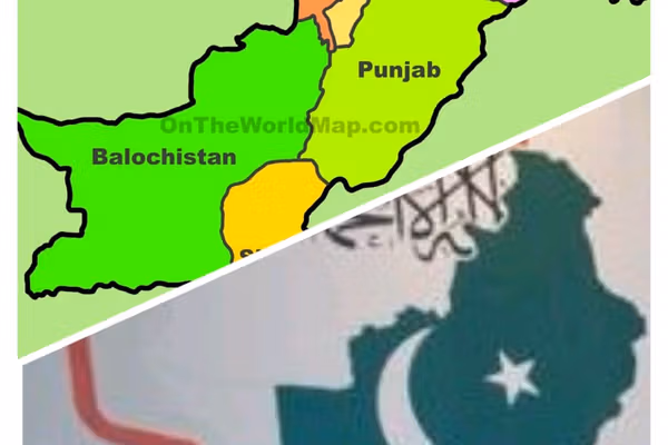 د استانبول غونډې په عمومي بنر کې د پاکستان له نقشې دوه برخې په بشپړ ډول لرې شوي