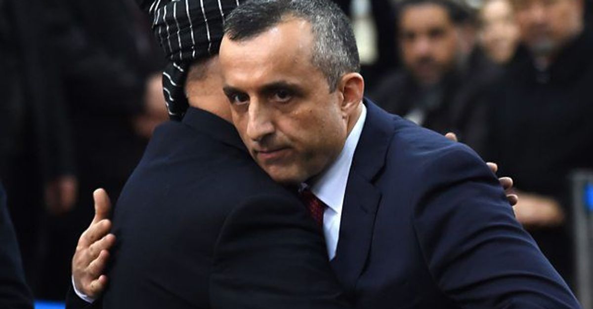 امرالله صالح به شیعیان: به جای نوحه‌سرایی در برابر طالبان مسلح شوید