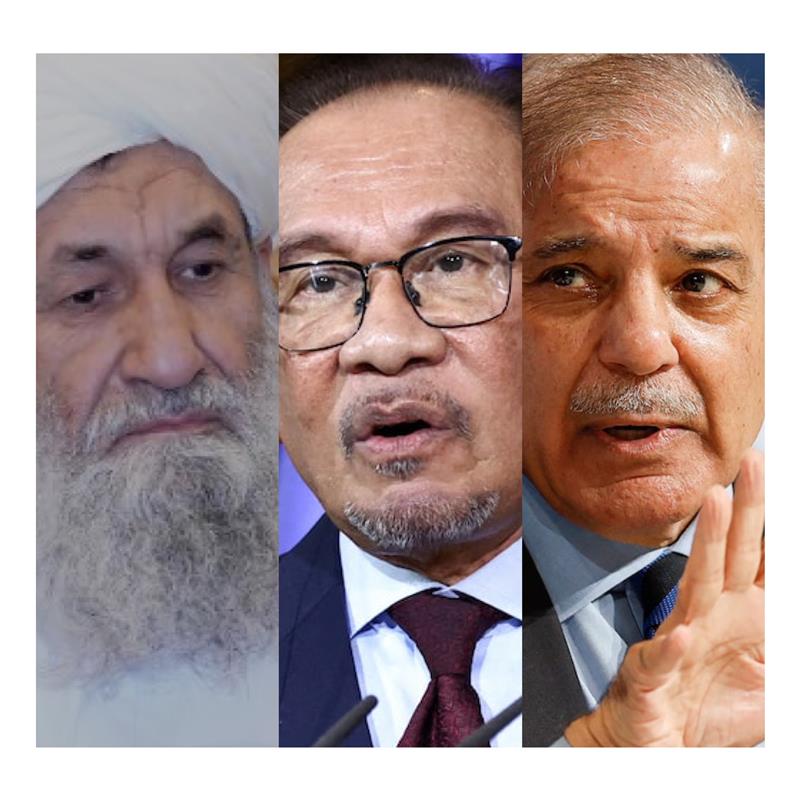 گفت‌وگوی جداگانه نخست‌وزیر مالزیا با شهباز شریف و رئیس‌الوزرای طالبان