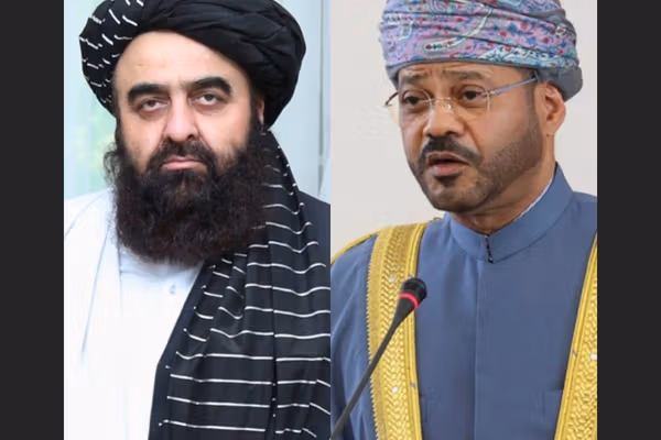 Muttaqi, Omani Foreign Minister Discuss Rising Taliban-Pakistan Tensions