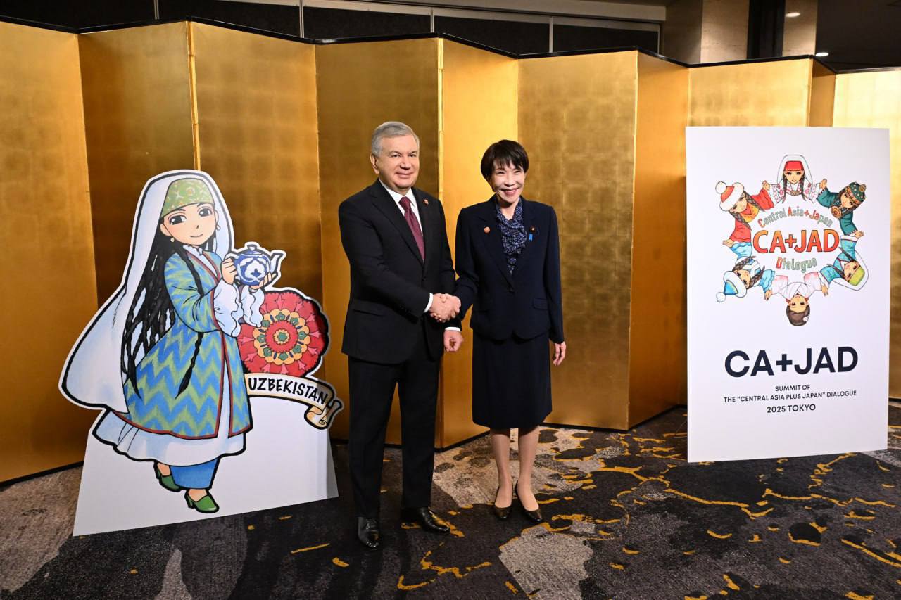 رئیس‌جمهور اوزبیکستان در جاپان: همکاری مشترک به ثبات افغانستان کمک می‌کند