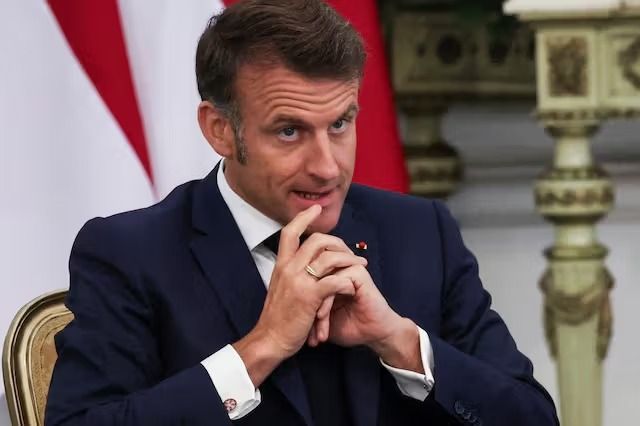 امانوئل مکرون: فرانسه بر حق اسرائیل برای دفاع از خود تاکید می‌کند