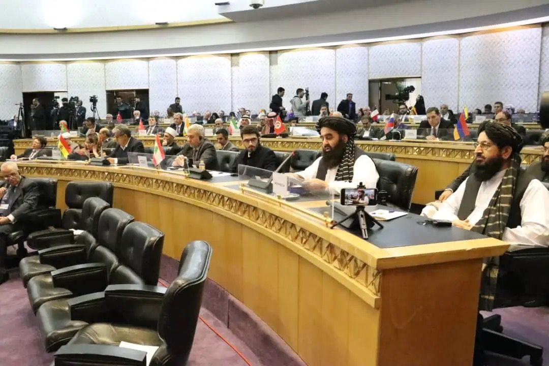 امیر خان متقي د فلسطین په اړه د تهران په نړیوال کنفرانس کې د طالبانو د پلاوي مشري کوي