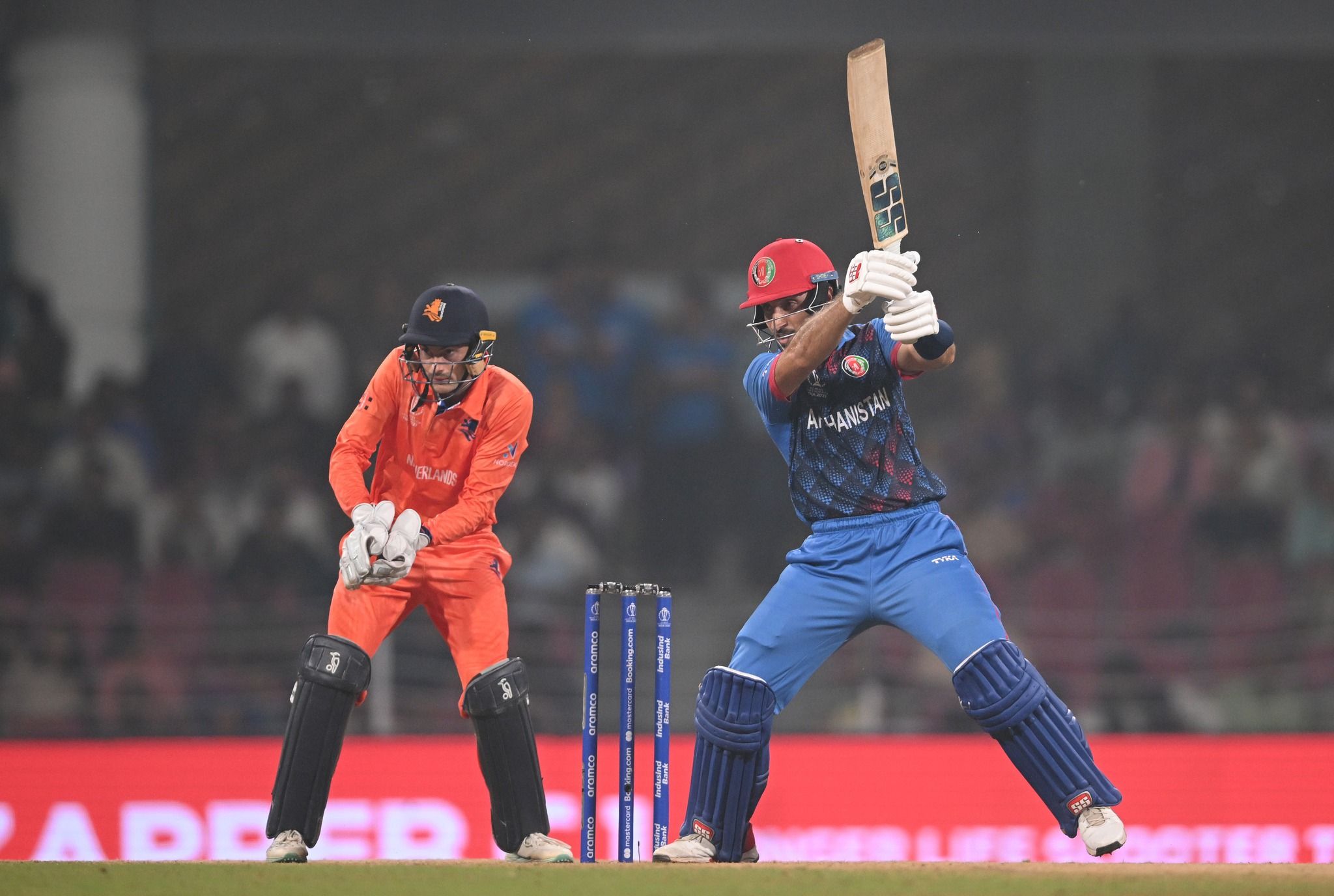 افغانستان په کرېکټ نړیوال جام کې هالنډ ته په ماتې ور کولو نیمه پایلوبې ته نور هم نږدې شو