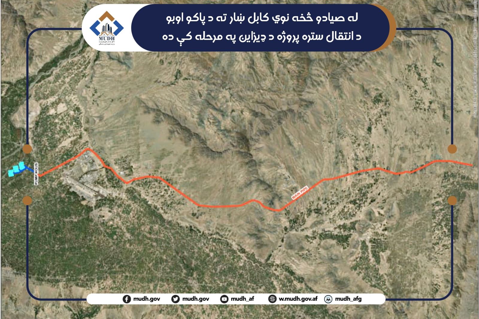 طالبان می‌گوید طرح انتقال آب از کاپیسا به «کابل جدید» را بررسی می‌کند