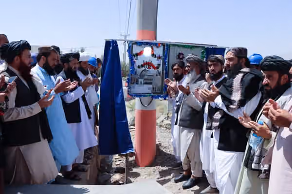 برېښنا شرکت: پکتیا کې نږدې ۱۱۰۰ کورنۍ د لومړي ځل لپاره د برېښنا له نعمت څخه برخمنې شوې