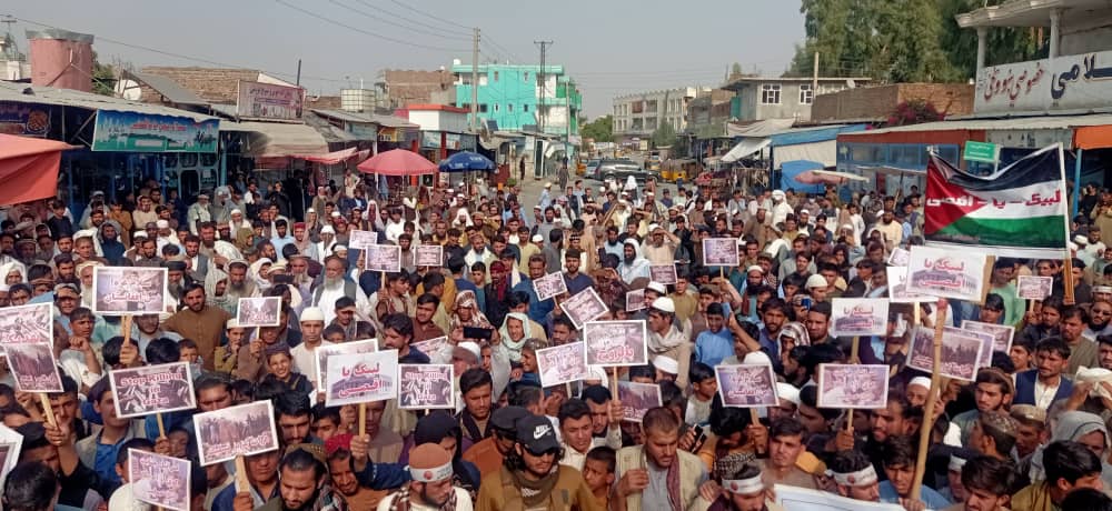 په کابل او ننګرهار کې د فلسطین په ملاتړ او د اسراییل پرضد لاریونونه شوي دي