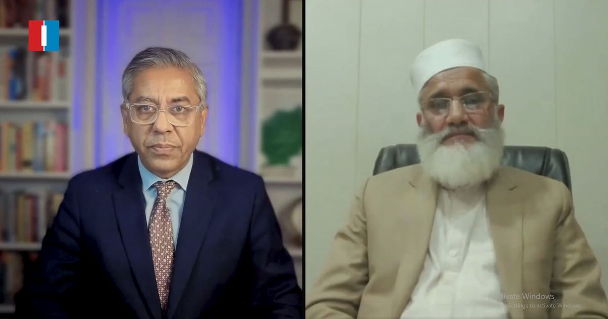 سراجالحق: د افغانستان او پاکستان د شخړې تر شا د امریکا لاس دی ...