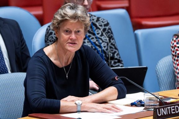 د برېتانیا استازې: پوځي اقدام د ایران د اټومي وړیتا د پای ته رسولو لار نه ده