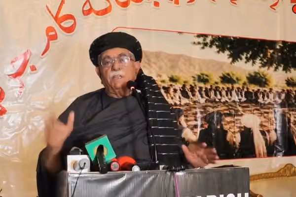 محمودخان اڅکزی: د پښتونخوا، بلوچستان او افغانستان د خلکو ستونزې له یو بل سره تړاو لري