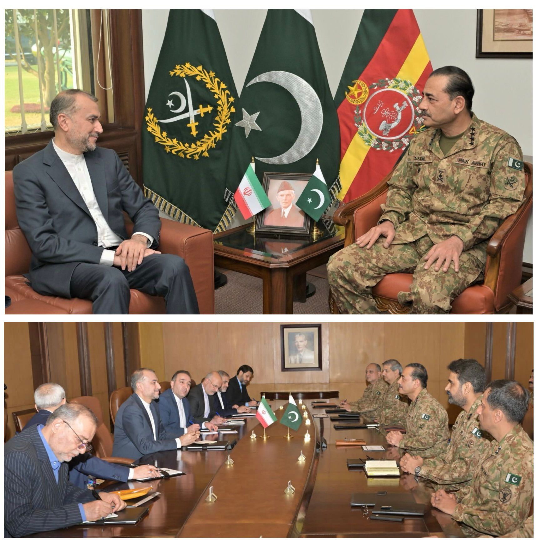 ایران و پاکستان برسر استقرار افسران نظامی در خاک همدیگر برای مبارزه با تروریسم توافق کردند