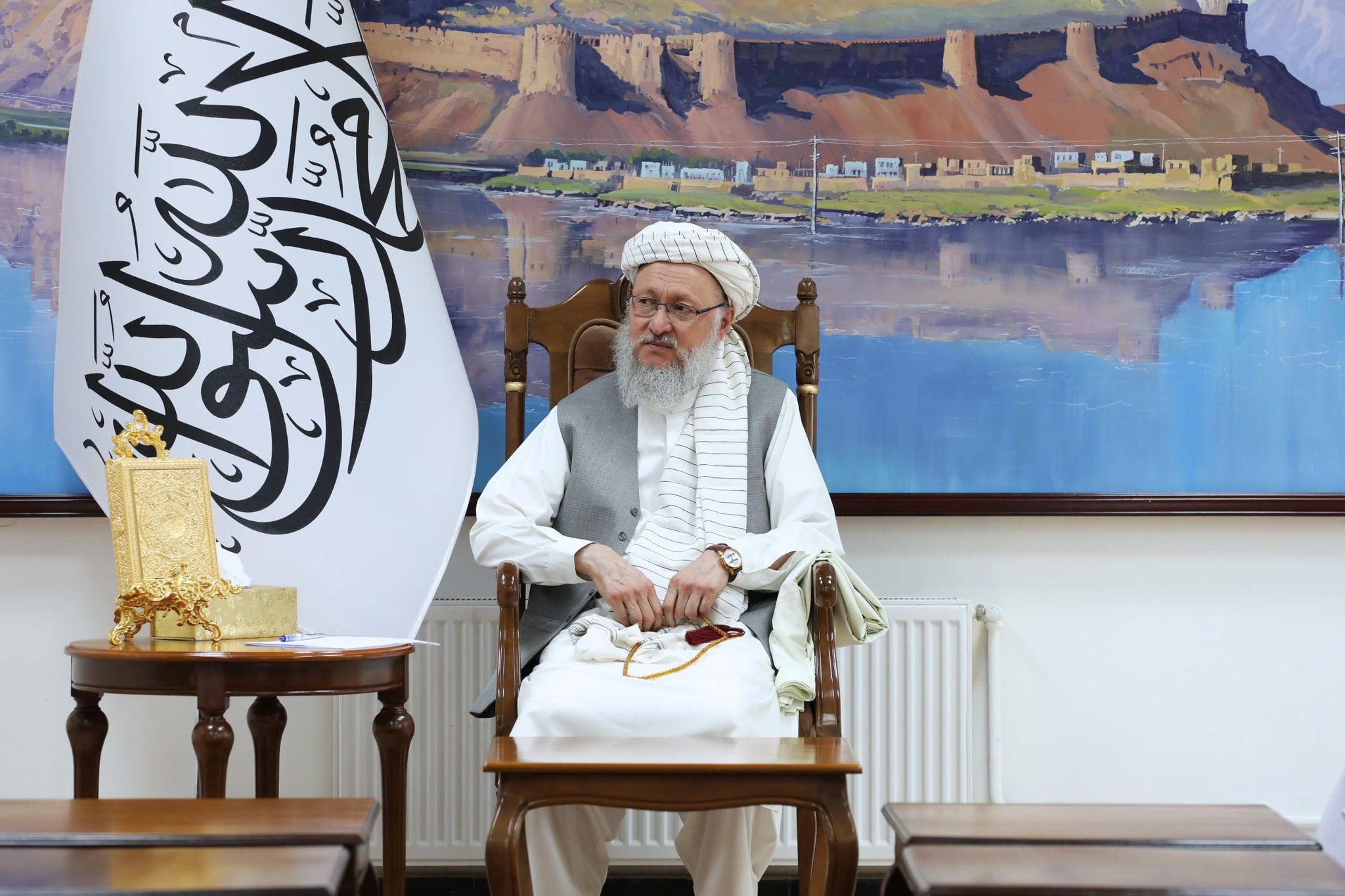 حنفی از دفتر سیاسی طالبان در قطر خواست روابط این گروه با جهان را گسترش دهد