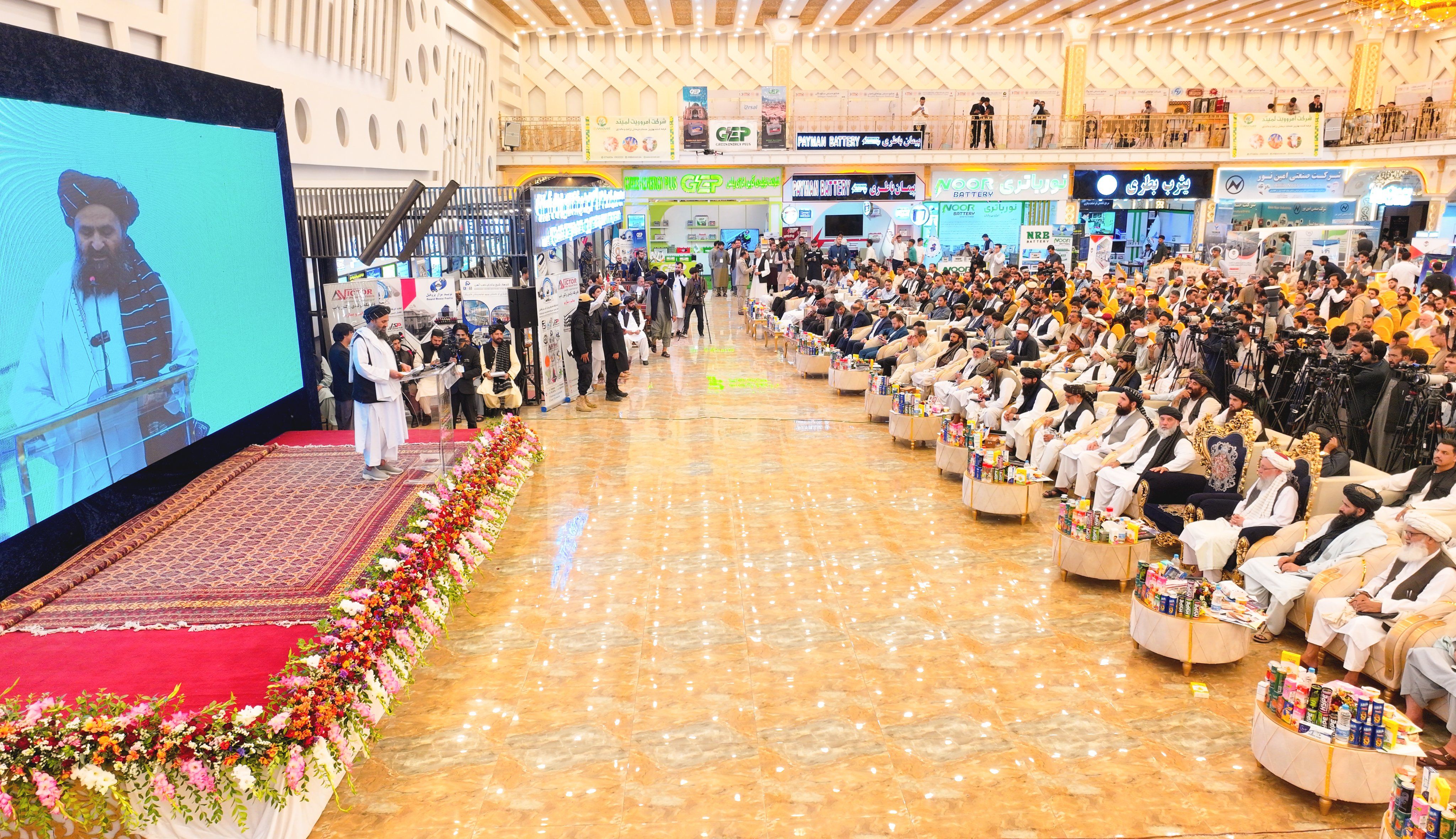 په کابل کې د ۱۵ هېوادونو د پانګوالو او سوداګرو په ګډون نندارتون جوړیږي