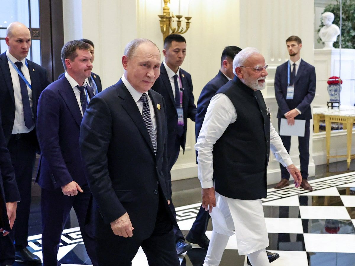 پوتین برای شرکت در نشست سالانه هند و روسیه وارد دهلی شد