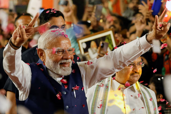 نرندرا مودی روز ۱۹ جوزا برای سومین بار به عنوان نخست وزیر هند سوگند یاد خواهد کرد
