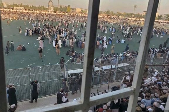 د احمدشاهي لوبغالي برخلیک؛ د فوټبال نړۍوال معیار لرونکی لوبغالی د غېږ نیونې په ډګر بدل شوی