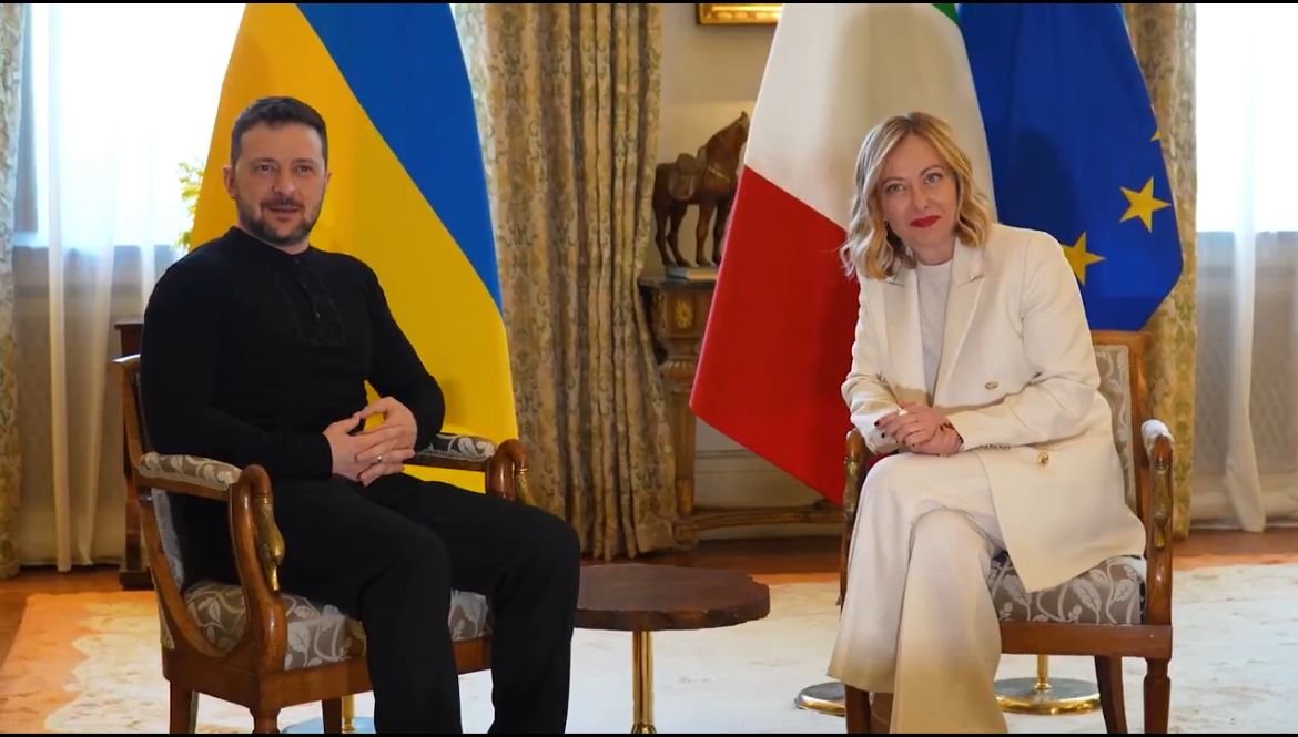 دیدار زلنسکی و ملونی در لندن در آستانه نشست رهبران اروپایی درباره اوکراین