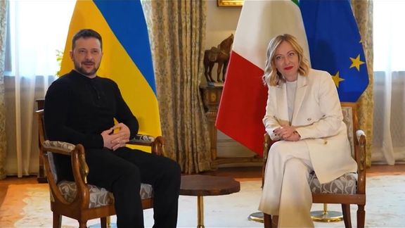 دیدار زلنسکی و ملونی در لندن در آستانه نشست رهبران اروپایی درباره اوکراین