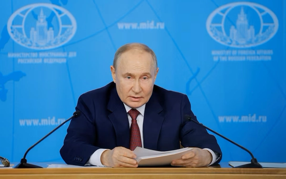 پوتین میگوید اگر اوکراین نیروهایش را از چهار منطقه خارج کند، روسیه آتشبس خواهد کرد