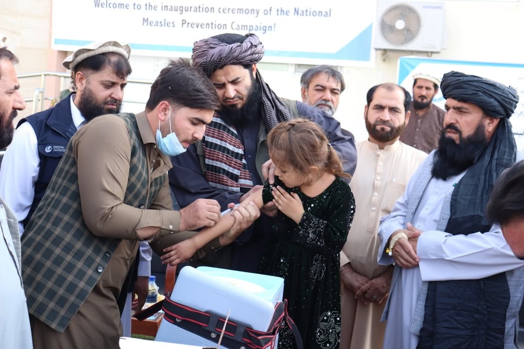 په ننګرهار کې د شري ناروغۍ پر وړاندې د واکسين لس ورځنی کمپاين پيل شو