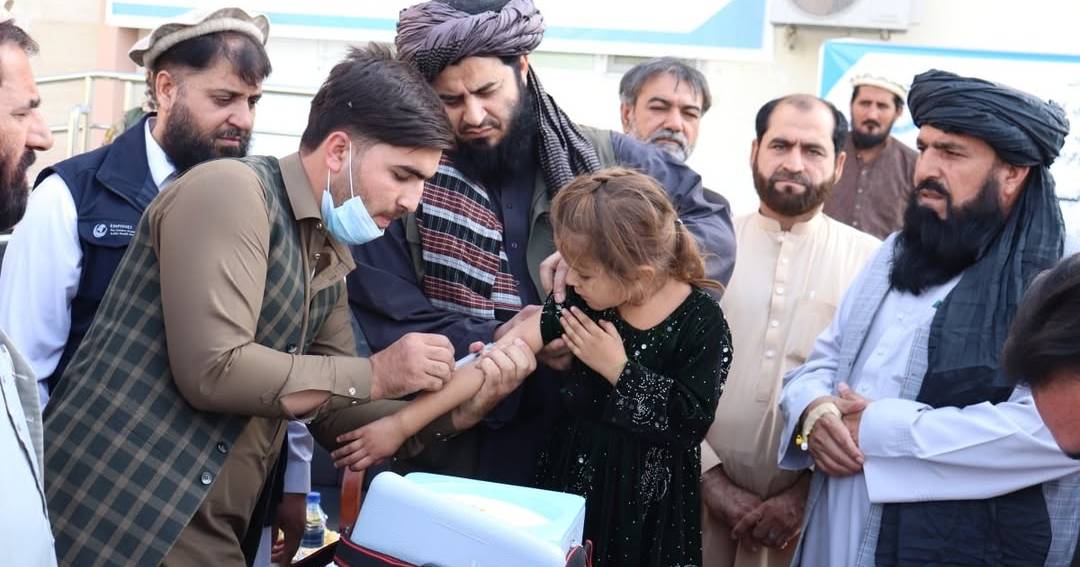 کارزار ۱۰ روزه واکسین سرخکان در ننگرهار آغاز شد | افغانستان اینترنشنال