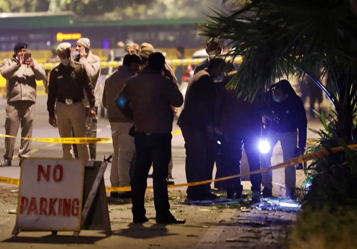 په ډیلي کې د اسراییل سفارت ته نېږدې چاودنه کې مرګ ژوبله نه ده اوښتې