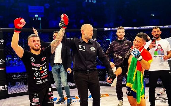 اسماعیل حیدری با رأی داوران مغلوب رائول لمبرانسکی ورزشکار آذربایجانی-آلمانی شد