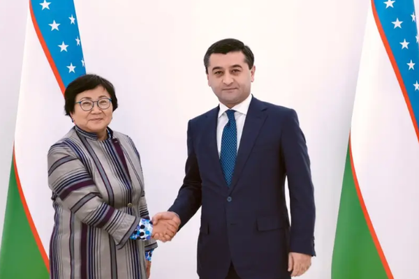 UN Special Envoy and Uzbek FM Discuss Afghanistan in Tashkent