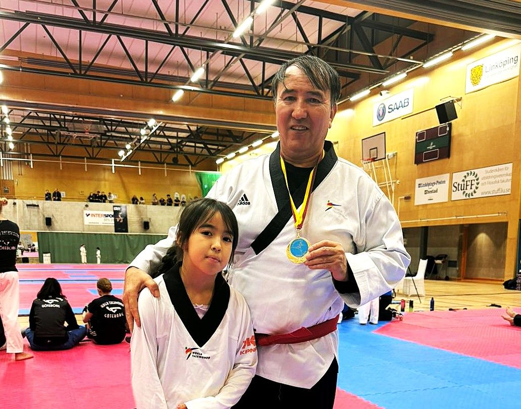 محمد حسین مرادی، با کسب مدال طلا عضویت تیم ملی پاراتکواندو سویدن را به‌دست آورد