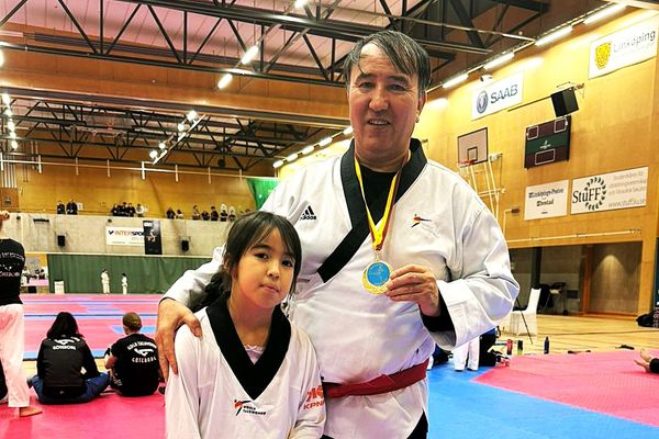 محمد حسین مرادی، با کسب مدال طلا عضویت تیم ملی پاراتکواندو سویدن را بهدست آورد