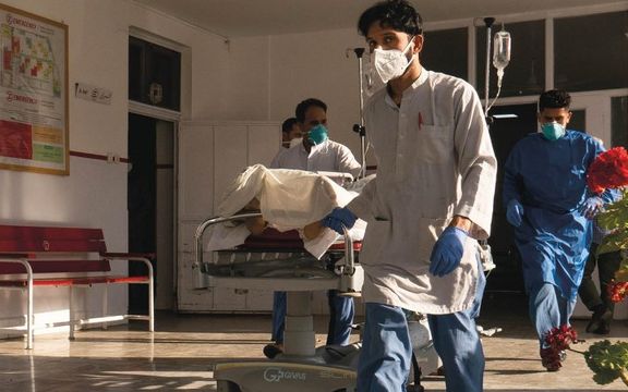 شفاخانه ایمرجنسی:۲ کشته و ۱۸زخمی از انفجار وزارت داخله طالبان به این شفاخانه منتقل شدهاند