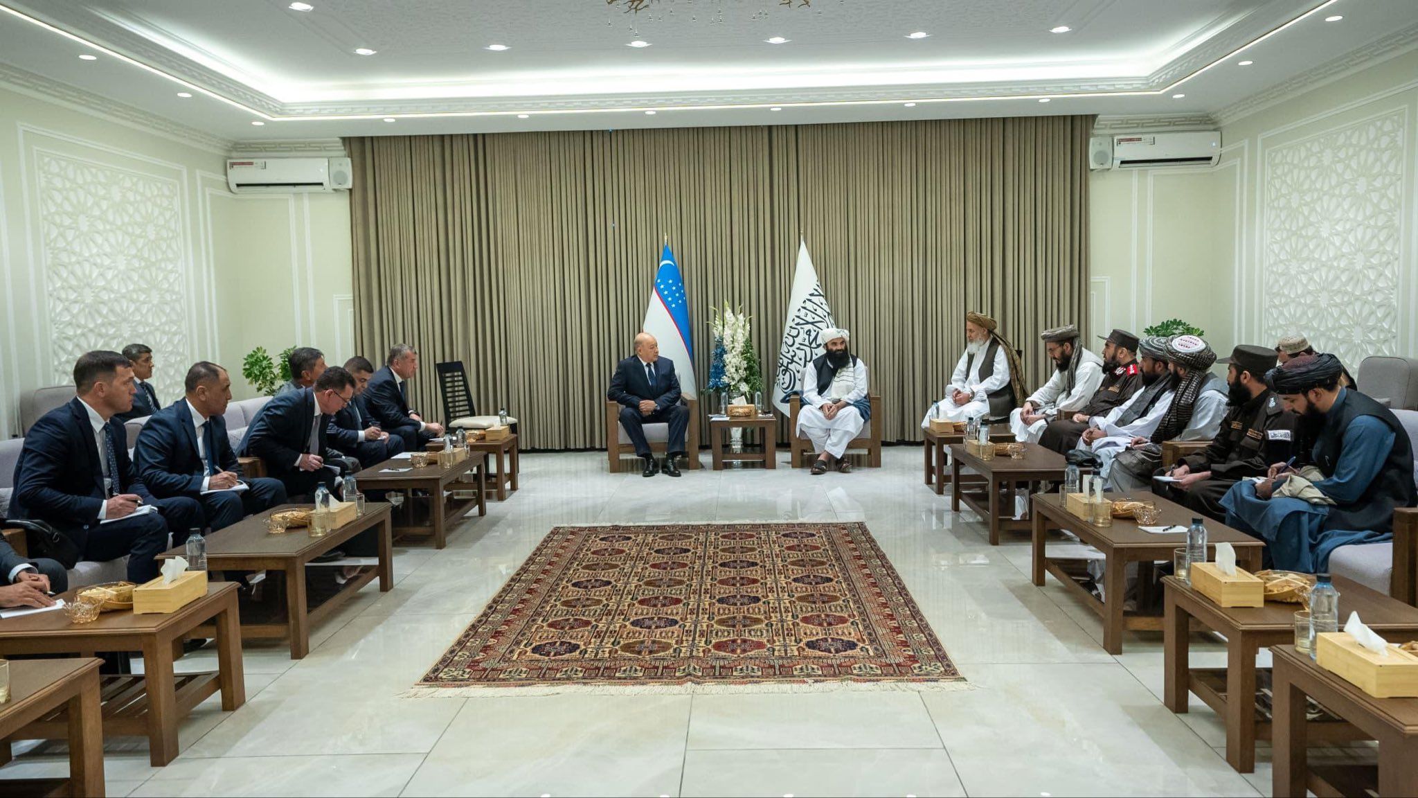 رئیس استخبارات اوزبیکستان بعد از متلاشی کردن یک گروه داعش به کابل رفت