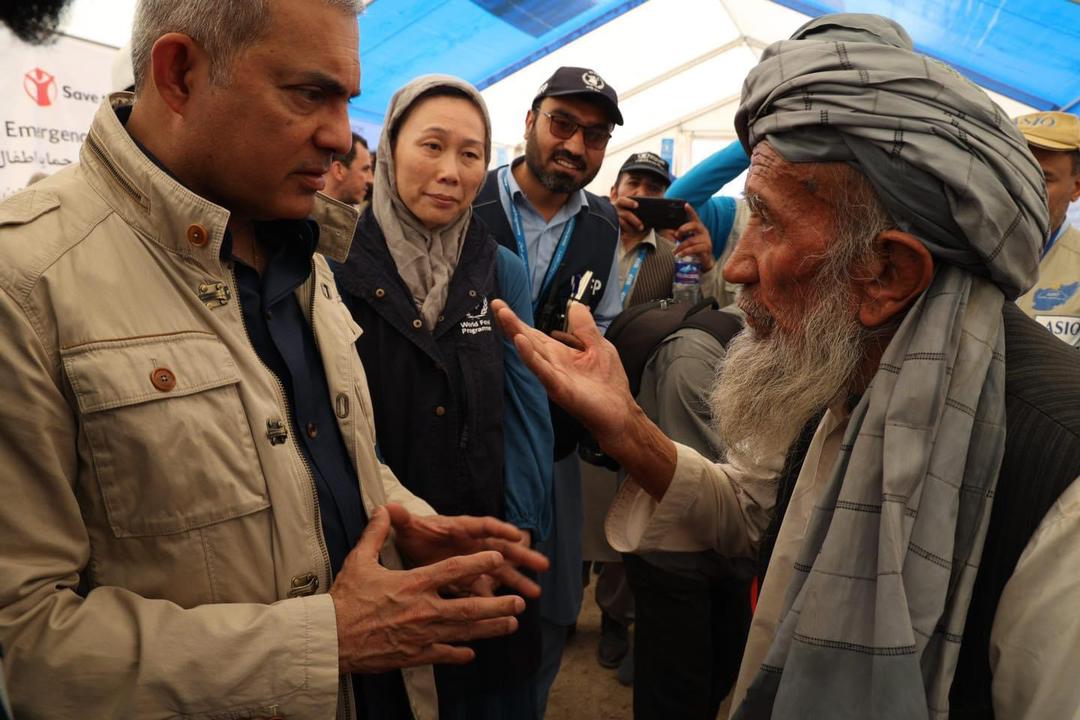 د ملګرو ملتونو یوې چارواکې د بغلان له سېلاب ځپلو سیمو څخه لیدنه کړې