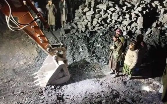 Mine Collapse in Samangan Traps Over 30 Coal Miners
