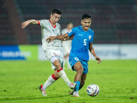 ملیپوشان فوتبال افغانستان برای کسب پیروزی جنگیدند و هندوستان را در خانهاش مغلوب کردند